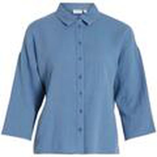 Tops y Camisetas 14089485-Coronet Blu para mujer - Vila - Modalova