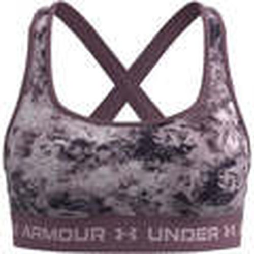 Tops y Camisetas Crossback Mid Print-PPL para mujer - Under Armour - Modalova