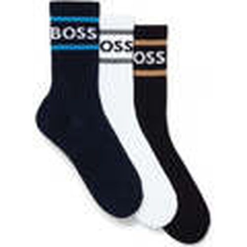 Calcetines Rib Stripe Cc 3P para hombre - BOSS - Modalova