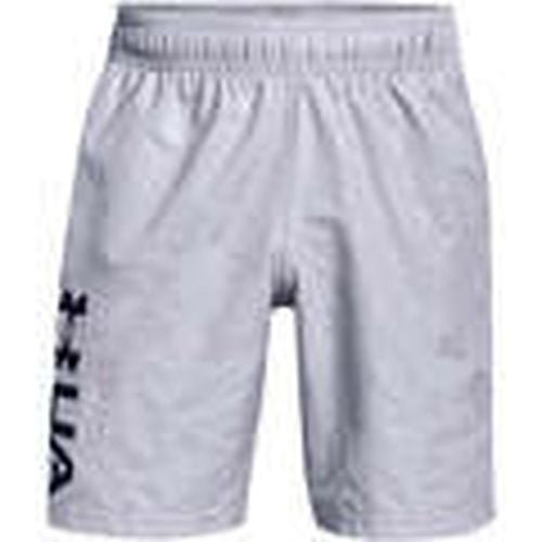 Pantalón pirata Emboss Shorts-Gry para hombre - Under Armour - Modalova