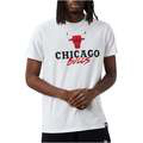 Camisa manga corta NBA Chicago Bulls Script Logo Tee para hombre - New-Era - Modalova