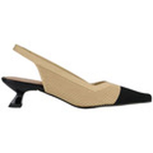 Zapatos de tacón SALON DESTALONADO 70078-35 CR/N para mujer - Miss Elastic - Modalova
