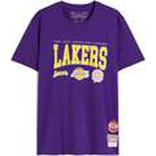 Camisa manga corta NBA Hwc Champ Stack Lakers para hombre - Mitchell And Ness - Modalova