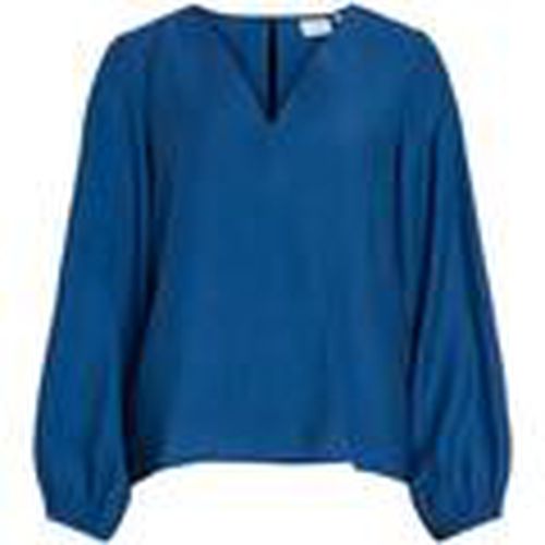 Tops y Camisetas 14093855-True Blue para mujer - Vila - Modalova