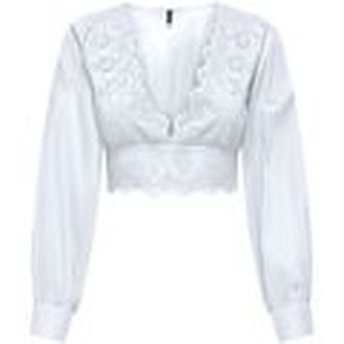 Camiseta tirantes 15313170 LOU-BRIGHT WHITE para mujer - Only - Modalova