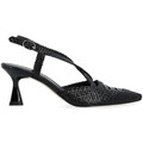 Sandalias Sandalia de piel tejida negra para mujer - Pon´s Quintana - Modalova