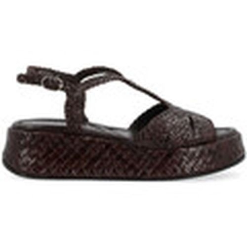 Sandalias Sandalia Maui de cuero marrón oscuro para mujer - Pon´s Quintana - Modalova