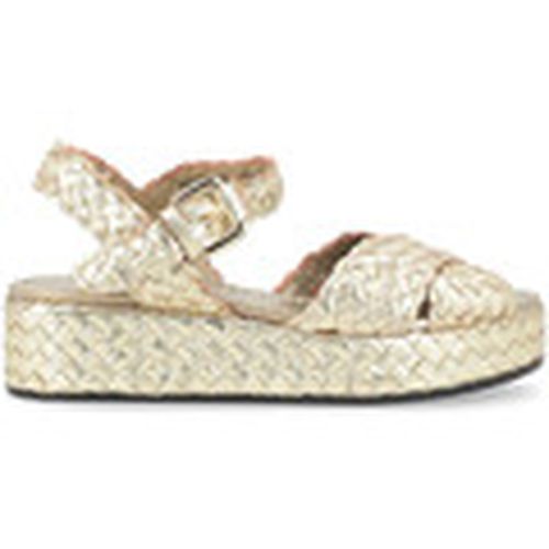 Sandalias Sandalia Forli de piel color platino para mujer - Pon´s Quintana - Modalova