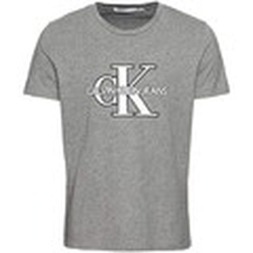 Tops y Camisetas -MONOGRAM GRIS - J30J3649039 para hombre - Calvin Klein Jeans - Modalova