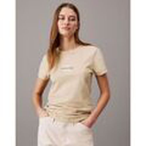 Camiseta CAMISETA MONOLOGO MUJER para mujer - Calvin Klein Jeans - Modalova