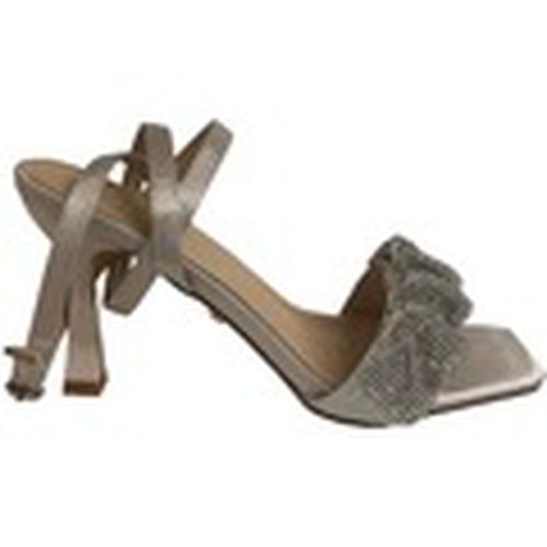 Sandalias sh104arg_jalila_argento para mujer - Twentyfourhaitch - Modalova