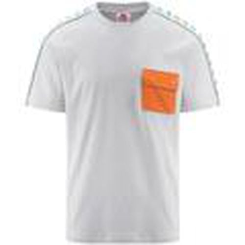 Camiseta 331c7rw_banda_sidonio_grigio para hombre - Kappa - Modalova