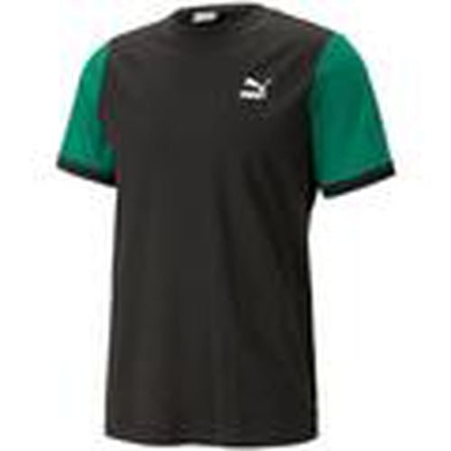 Camiseta 535617_classics_block_tee_nero para hombre - Puma - Modalova