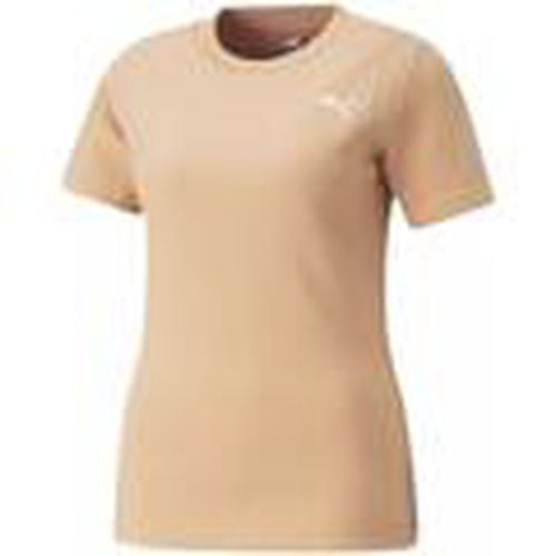 Camiseta 674063_her_slim_tee_-_beige para mujer - Puma - Modalova