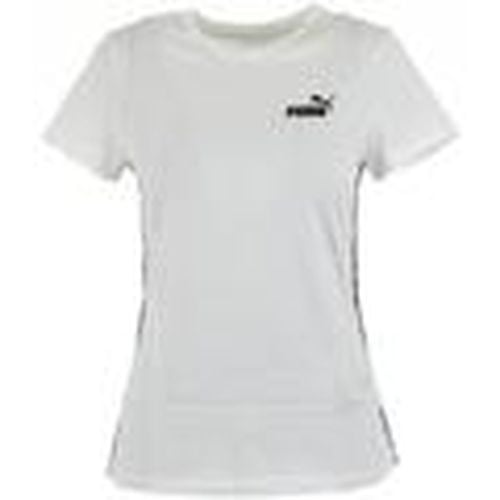 Camiseta 676131_power_tape_bianco para mujer - Puma - Modalova