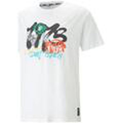 Camiseta 539237_showcase_tee_bianco para hombre - Puma - Modalova