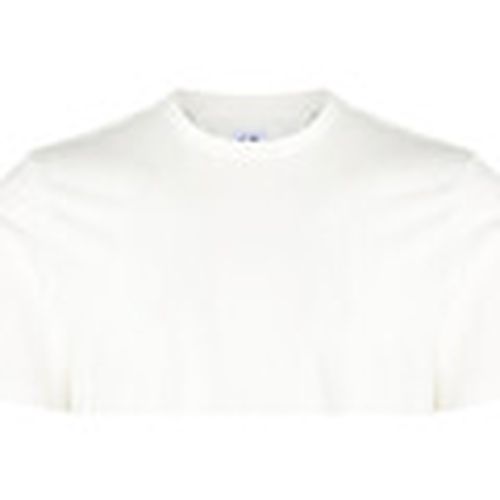 Tops y Camisetas Camiseta gargantilla en algodón blanco para hombre - C.p. Company - Modalova