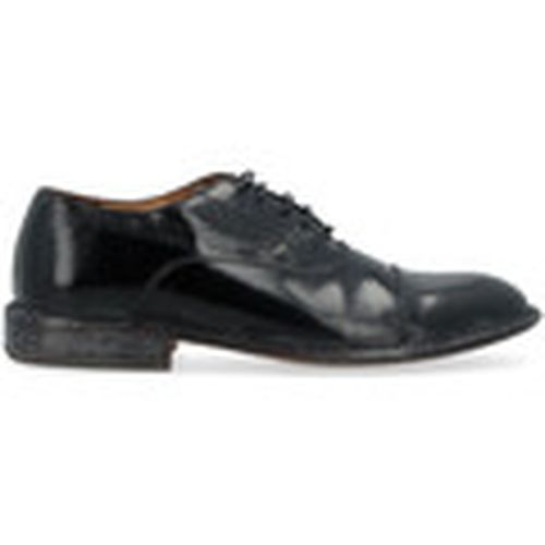 Zapatos Bajos Zapato con cordones Noto en cuero negro vintage para hombre - Moma - Modalova