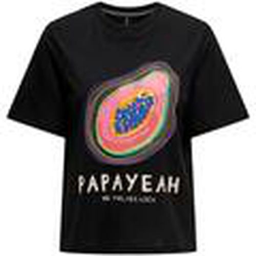 Tops y Camisetas 15320615-Black Papay para mujer - Only - Modalova