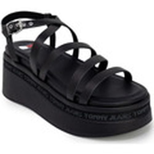 Sandalias STRAPPY WEDGE EN0EN02516 para mujer - Tommy Hilfiger - Modalova