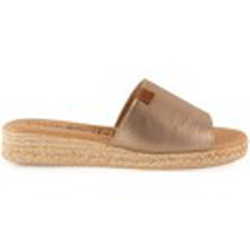 Sandalias Sandalias de mujer planas de piel metalizada by para mujer - Chamby - Modalova