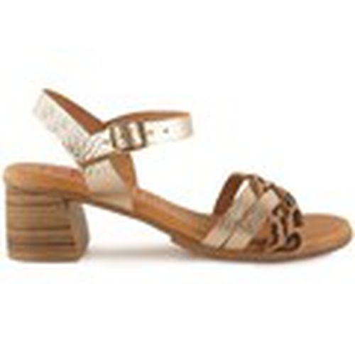 Sandalias Sandalias de mujer de piel doradas con tacón by para mujer - Tekila - Modalova