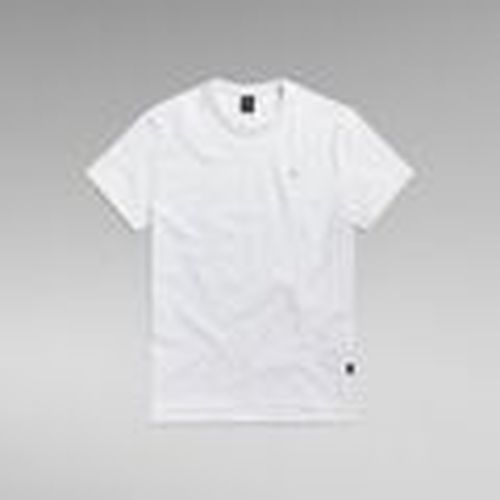 Tops y Camisetas D24449 336 - NIFOUS BASE-110 WHITE para hombre - G-Star Raw - Modalova