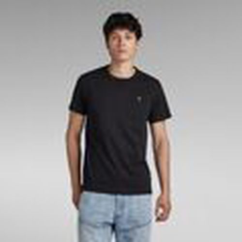 Tops y Camisetas D24449 336 - NIFOUS BASE-6484 BLACK para hombre - G-Star Raw - Modalova