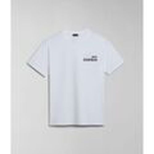 Tops y Camisetas S-COLVILLE NP0A4HS5-002 BRIGHT WHITE para hombre - Napapijri - Modalova