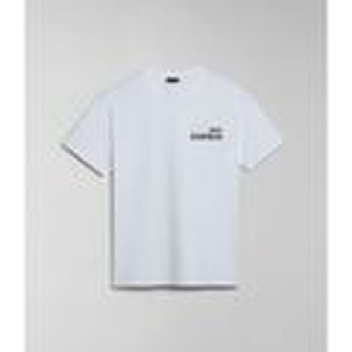 Tops y Camisetas S-COLVILLE NP0A4HS5-002 BRIGHT WHITE para hombre - Napapijri - Modalova