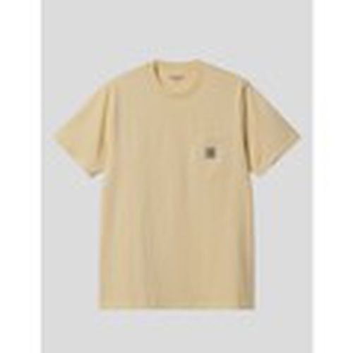 Camiseta Camiseta Pocket Tee Cornsilk para hombre - Carhartt - Modalova