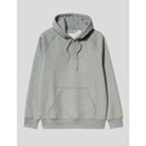 Jersey Sudadera Hooded Chase Sweat Grey Heather/Oro para hombre - Carhartt - Modalova