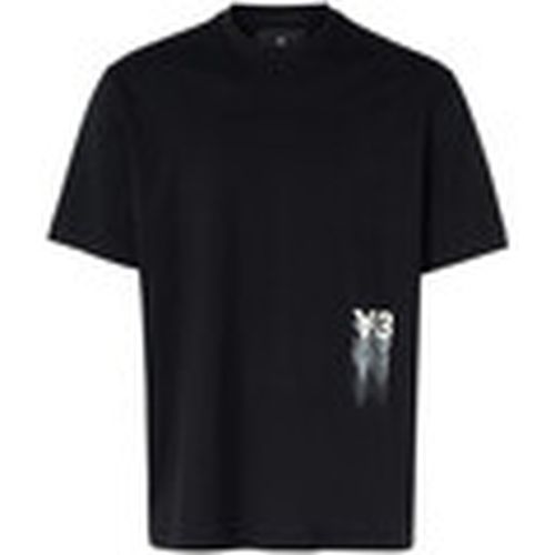 Tops y Camisetas Camiseta negro con logotipo gráfico blanco para mujer - Y-3 - Modalova