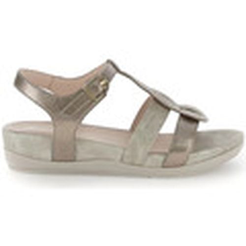 Sandalias EVE 31 S. LAMINATED/LAMINATED LTH 220840 TAUPE para mujer - Stonefly - Modalova