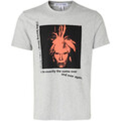 Tops y Camisetas Camiseta Comme Des Garçons Shirt Gris Andy Warhol para mujer - Comme Des Garcons - Modalova