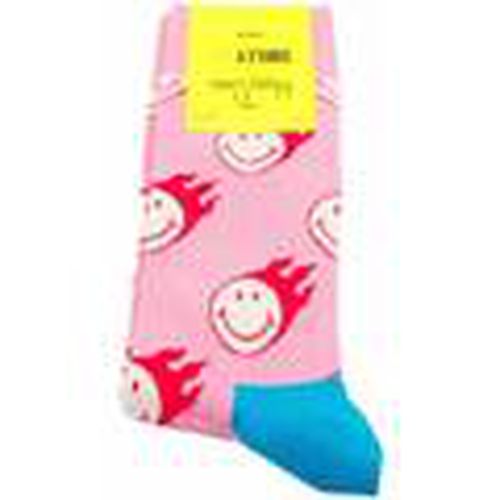 Calcetines altos SUPER SMAILEY para hombre - Happy socks - Modalova