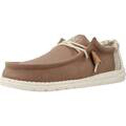 Zapatos Hombre WALLY LINEN NATURAL para hombre - HEYDUDE - Modalova