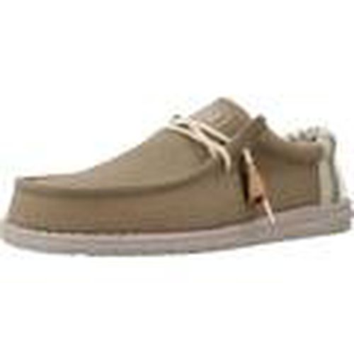 Zapatos Hombre WALLY LINEN NATURAL para hombre - HEYDUDE - Modalova