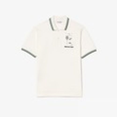 Tops y Camisetas SHORT SLEEVED RIBBED COLLAR para hombre - Lacoste - Modalova