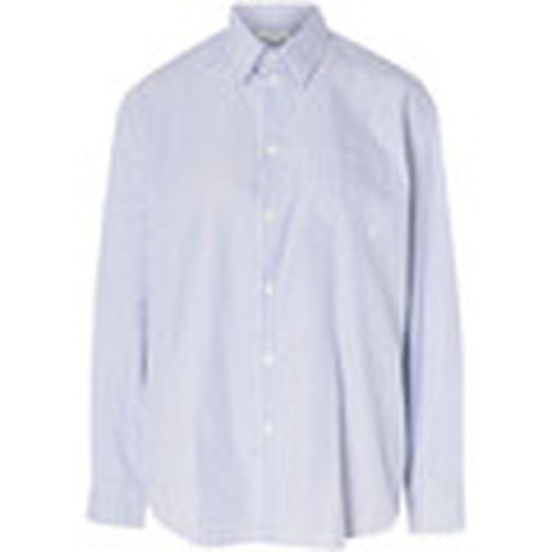 Camisa Camisa oversize blanca y azul para mujer - Sporty And Rich - Modalova