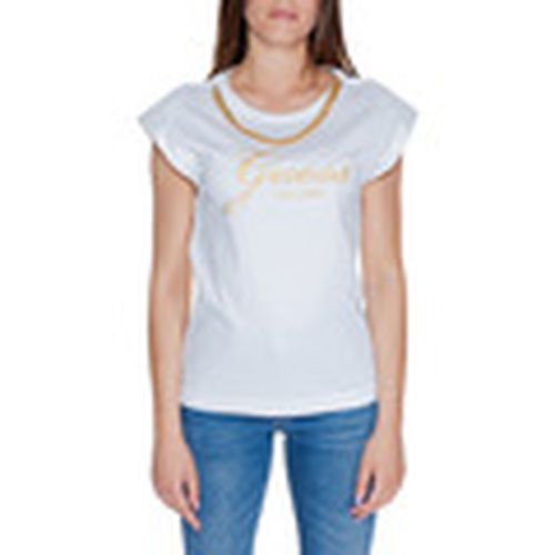 Camiseta SS CN CRYSTAL LOGO W4YI16 I3Z14 para mujer - Guess - Modalova