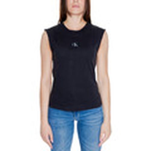 Camiseta WOVEN LABEL LOOSE J20J223560 para mujer - Calvin Klein Jeans - Modalova