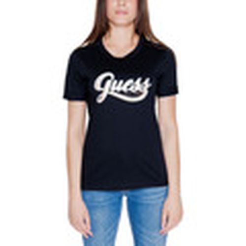 Camiseta SS CN GLITTERY LOGO W4YI09 JA914 para mujer - Guess - Modalova