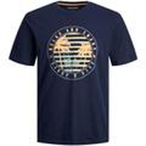 Camiseta 12249266-Navy Blazer para hombre - Jack & Jones - Modalova
