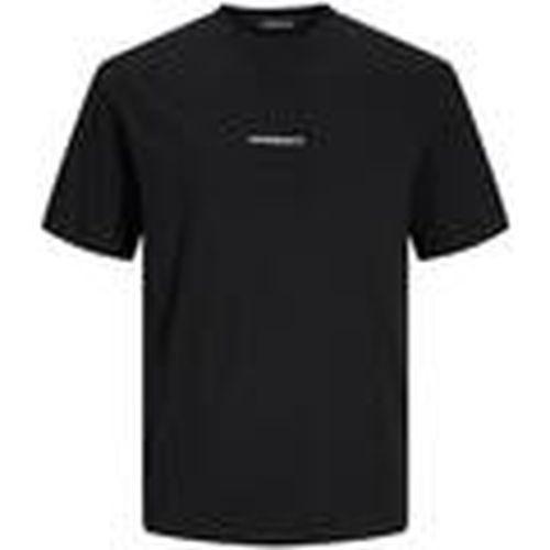 Camiseta 12255525-Black para hombre - Jack & Jones - Modalova