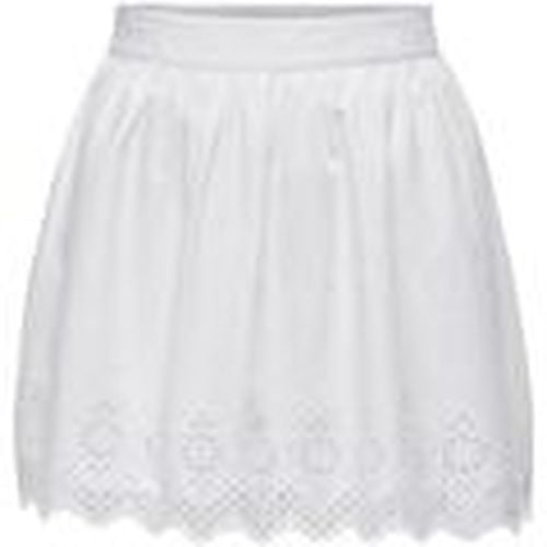 Falda 15313168 LOU-BRIGHT WHITE para mujer - Only - Modalova