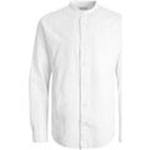 Camisa manga larga 12253718 BLEND-WHITE para hombre - Jack & Jones - Modalova