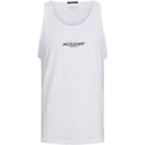 Camiseta tirantes 12255454 JORARUBA BRANDING TANK TOP BRIGHT WHITE para hombre - Jack & Jones - Modalova