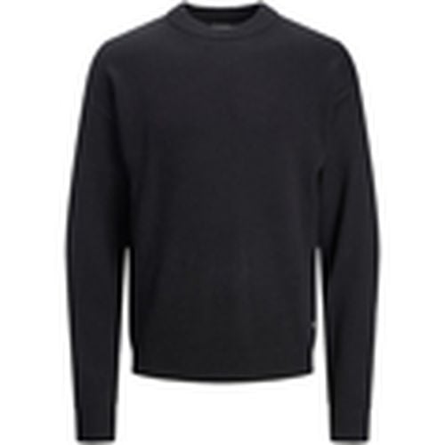 Jersey 12236774 JJEJACK KNIT CREW NECK SN BLACK para hombre - Jack & Jones - Modalova