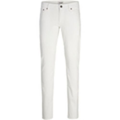 Jeans 12258702 JPSTGLENN JJFERMIN PANTS WHITE para hombre - Jack & Jones - Modalova